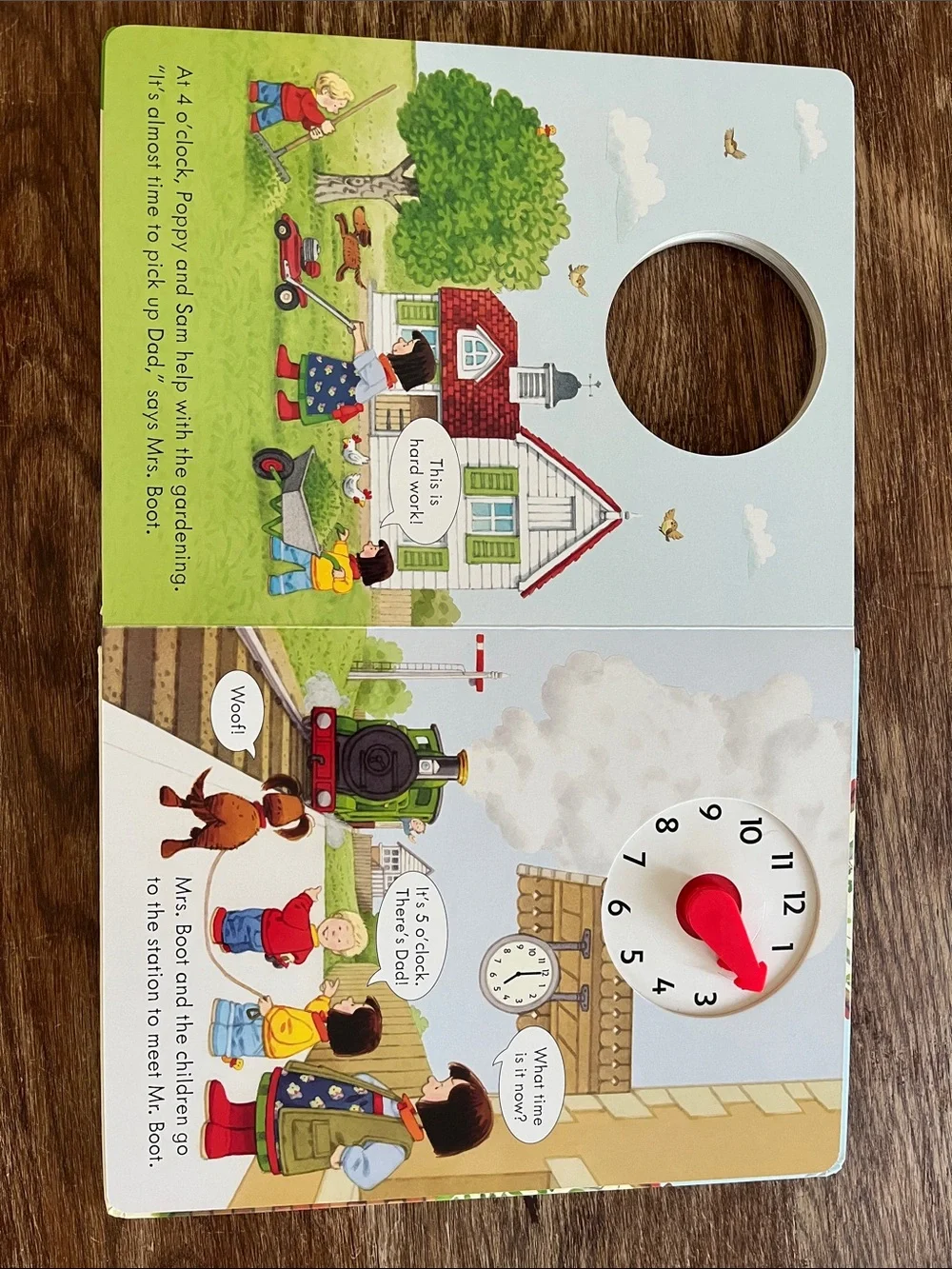 Usborne Poppy and Sam’s Telling the Time Book -